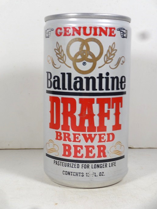 Ballantine Draft Brewed Beer - aluminum - T/O